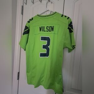 NIKE NFL WILSON 3 SEAHAWKS Onfield Football Jersey Youth XL 18-20